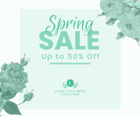 Spring Sale Facebook Post