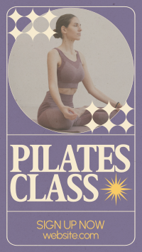 Pilates Facebook Story example 1