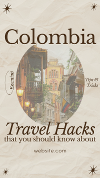 Modern Nostalgia Colombia Travel Hacks Instagram Story