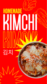 Homemade Kimchi Facebook Story