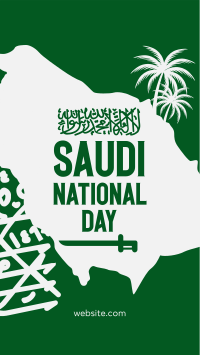 Saudi National Day Instagram Story