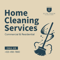 Home Cleaning Services Instagram Post