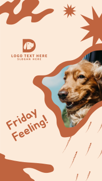 Doggo Friday Feeling  Instagram Story Design