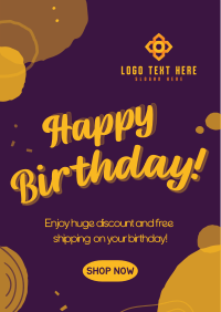 Lucky Birthday Poster