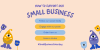 Online Business Support Twitter Post