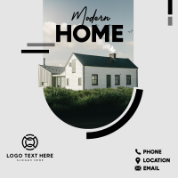 Modern Home Instagram Post