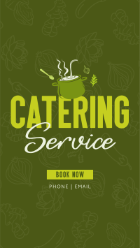 Delicious Catering Instagram Reel Image Preview