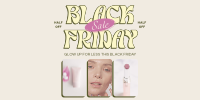 Beauty Black Friday Twitter Post Design