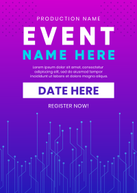 Tech Event Poster