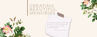 Creating Beautiful Memories Facebook Cover