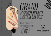 Salon Grand Opening Postcard