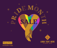 Pride Sale Facebook Post