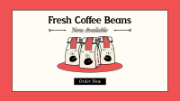 Fresh Coffee Beans Animation