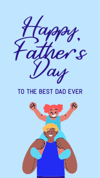 Happy Father's Day! Facebook Story