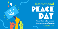 United for Peace Day Twitter Post Image Preview