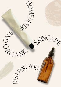 Clean Skincare Poster Design