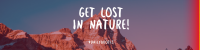 Get Lost In Nature LinkedIn Banner Image Preview