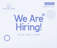 Circles & Patterns Hiring Facebook Post