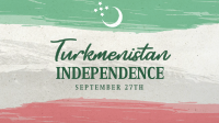 Turkmenistan Independence Day Animation