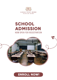 School Admission Ongoing Flyer