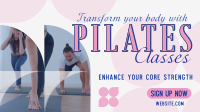 Minimalist Pilates Classes Animation