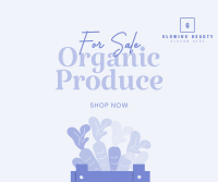Organic Produce For Sale Facebook Post