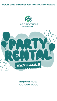 Cutesy Party Rental Instagram Reel Image Preview