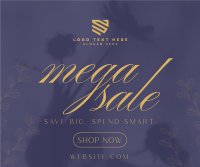 Minimalist Big Savings Sale Facebook Post Image Preview