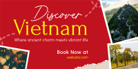 Vietnam Travel Tour Scrapbook Twitter Post