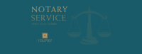 Legal Notary Facebook Cover Image Preview