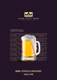 Virtual Oktoberfest Poster