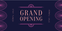 Elegant Grand Opening Twitter Post