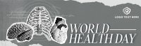 Vintage World Health Day Twitter Header Image Preview