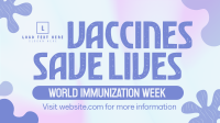 Immunization Week Vaccines Animation