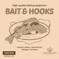 Bait & Hooks Fishing Instagram Post