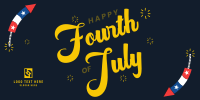 July 4th Fireworks Twitter Post