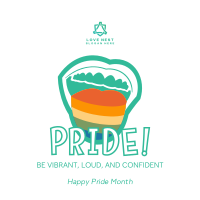 Say Pride Celebration Instagram Post Image Preview