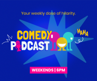 Playful Comedy Podcast Facebook Post