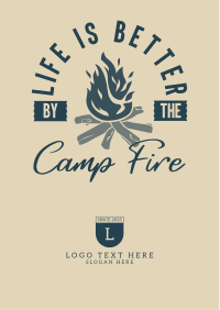 Camp Fire Flyer