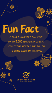 Bee Day Fun Fact Instagram Story