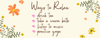 Ways to relax Facebook Cover