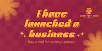 Y2K Business Launch Twitter Post