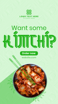 Order Healthy Kimchi Instagram Reel