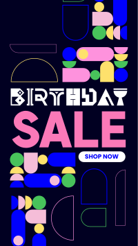 It's your Birthday Sale Instagram Story