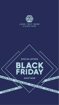 Flash Sale Black Friday Instagram Story