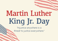 Martin Luther King Day Postcard