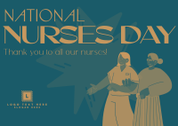 Nurses Day Appreciation Postcard