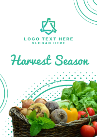 Harvest Vegetables Flyer