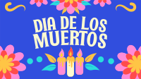 Dia de los Muertos Party Facebook Event Cover