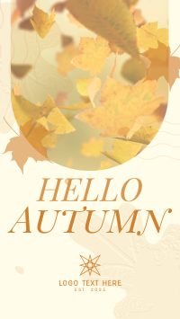 Autumn Greeting Facebook Story